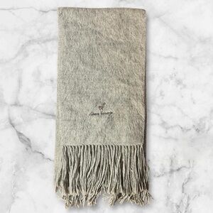 Alpaca Camargo gray scarf nwot 010